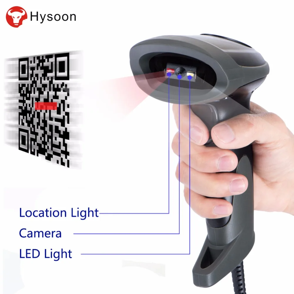 Cordless Bar Code Reader Handheld Wireless Barcode Scanner1D 1 Dimension 2D QR PDF417 Code Decoder S7T-N (11)