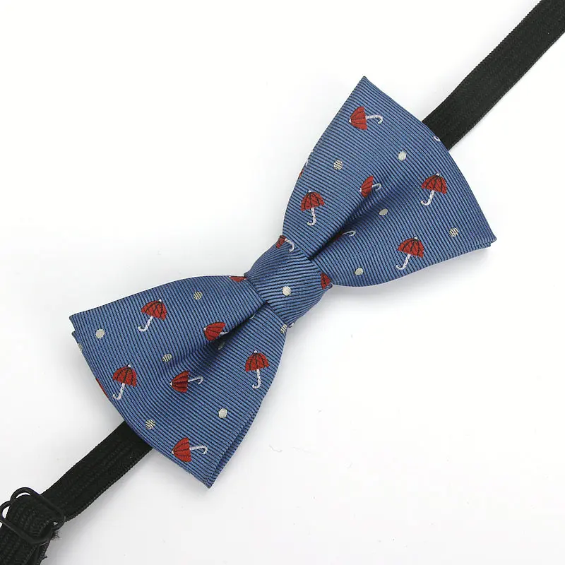 Plaid Children Bowtie Polester Bowties Baby Kid Kids Classical Pet Striped Butterfly Bow tie Elk Bike Umbrella Dog Car bow tie