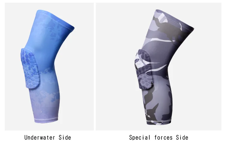14Color Printing Professional Mountain climbing Iycra Crossfit Kneepad Basketball Spandex Basketball Knee Brace (15)