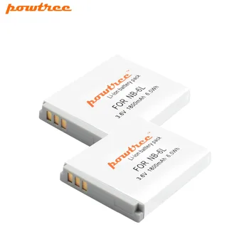 

2X NB-6LH NB6L NB-6L Digital Battery for Canon Power-shot Camera HS SX520 SX530 SX540 SX600 SX610 SX700 SX710 IXUS 95 200 L20