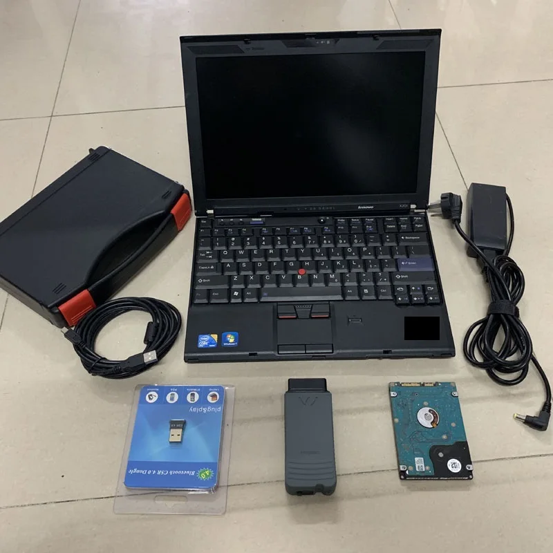 

2019 ODIS software installed 500G HDD laptop X201 i7 8G full chip VAS 5054A with oki bluetooth auto scanner car diagnostic tool