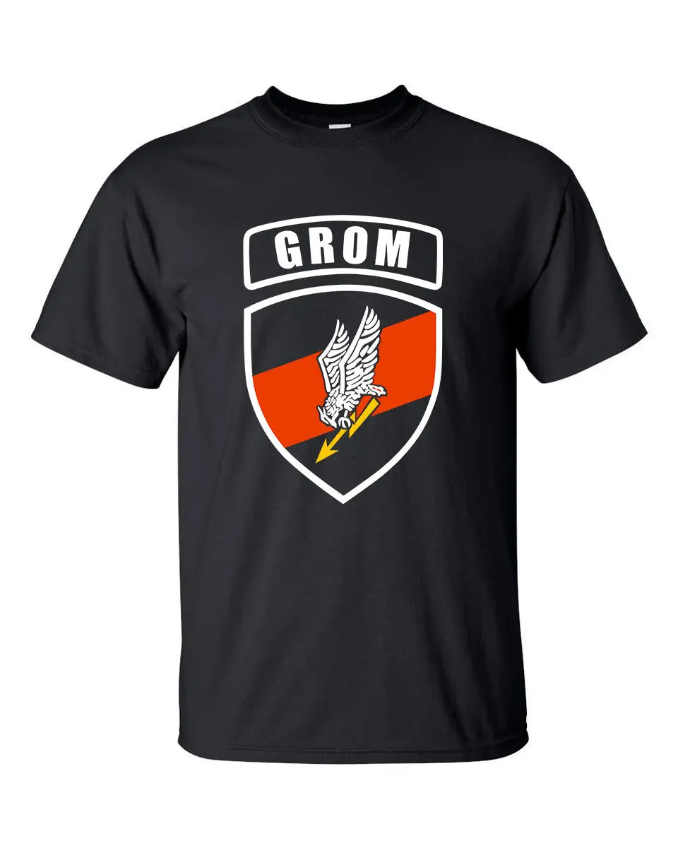 Футболка JW GROM Poland Elite летняя футболка в стиле милитари S 3XL|Футболки| |