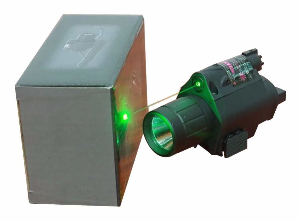 2 in 1 Airsoft Hunting M6 CREE LED Torch Tactical 200LM Laser