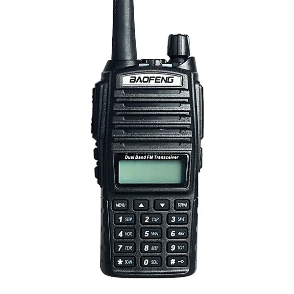 Черный BAOFENG UV-82 cb радио двухдиапазонного радио ВХ f136-174mhz uhf 400-520 MHz Walkie Talkie ветчина трансивер двухстороннее радио UV82 рация F - Цвет: Черный