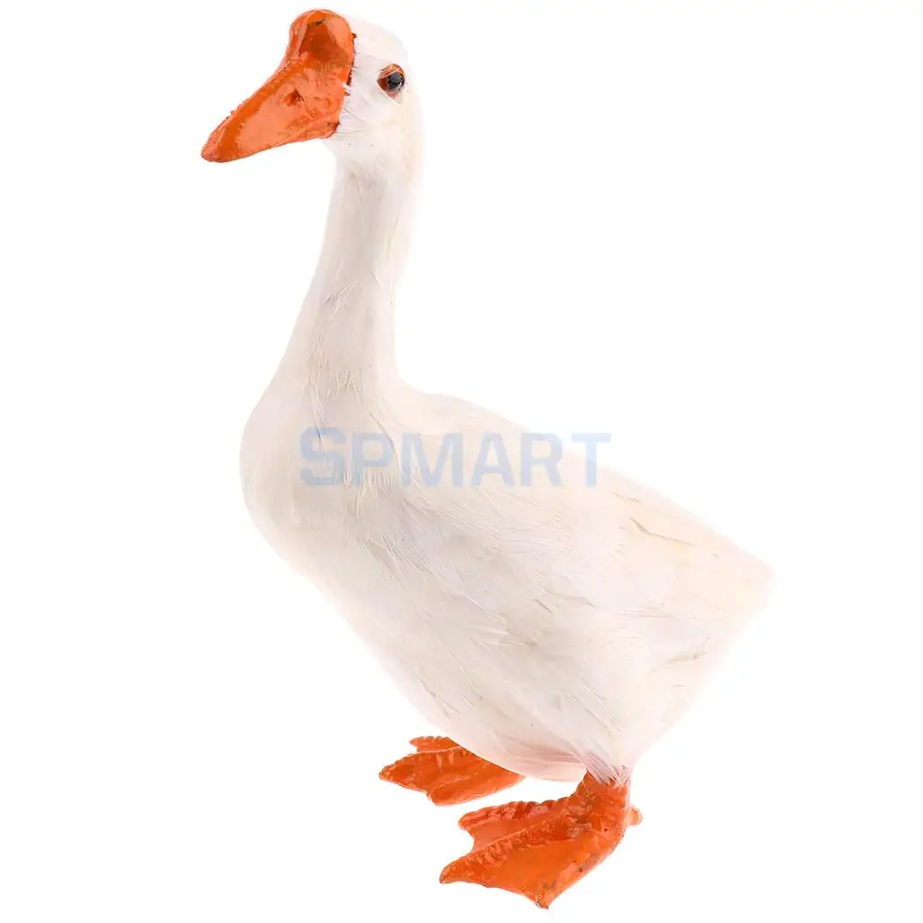 Моделирование стоя фермы Гусь животных модель Домашний Декор handicrat-средний