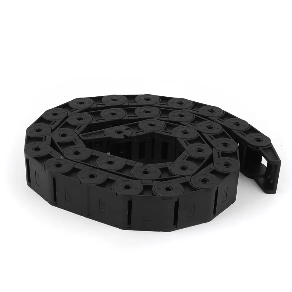 

18mm x 25mm R38 Nylon Cable Drag Chain Wire Carrier Length 106cm for 3D Printer CNC Router Machine Tools Transmission Chains