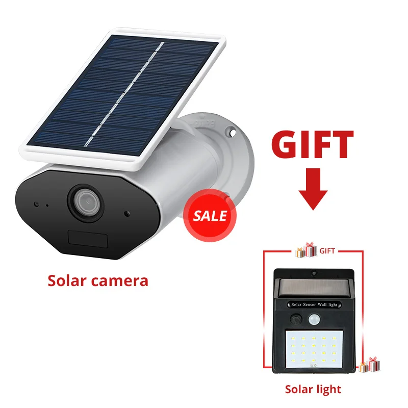  KERUI L4 1.3MP 960P HD Home Security Solar Battery Power WIFI IP Camera Outdoor Waterproof IR Night