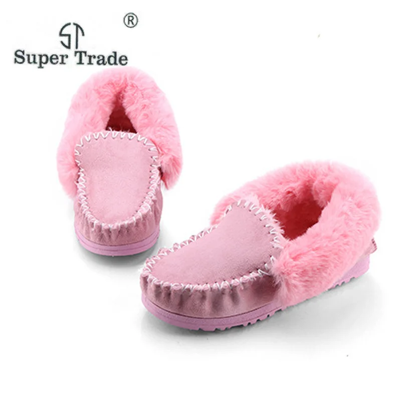 winter flat moccasins