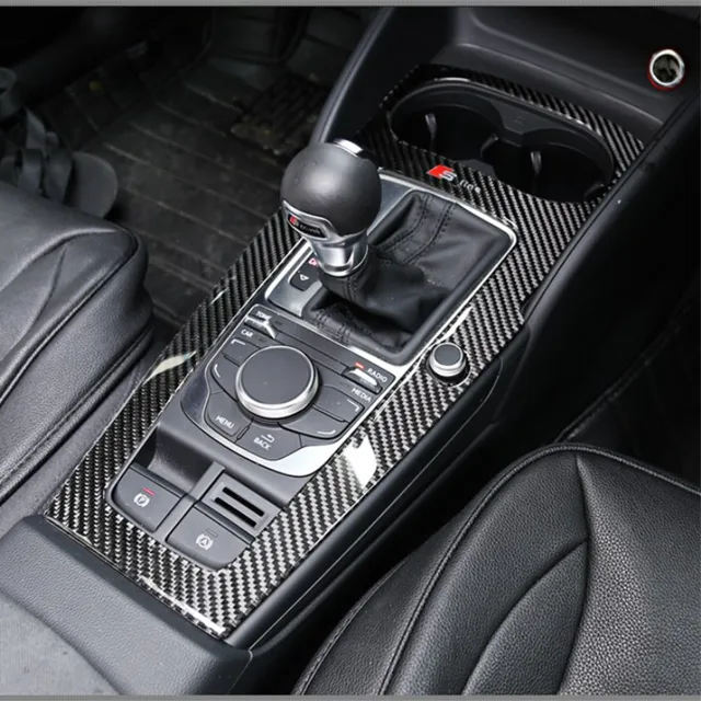 Real Carbon fiber car zubehör für audi A3 sline 2014 2016 interior ... Real Carbon fiber car zubehör für audi A3 sline 2014 2016 interior ...