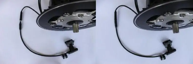 install speed sensor and motor
