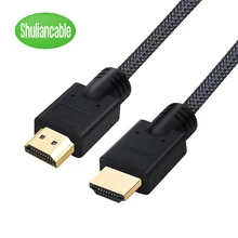 Shuliancable кабель HDMI позолоченный 2,0 1080p 3D высокоскоростной для HD tv lcd ноутбука PS3 проектора компьютера xbox 360 кабель 1 м-50 м