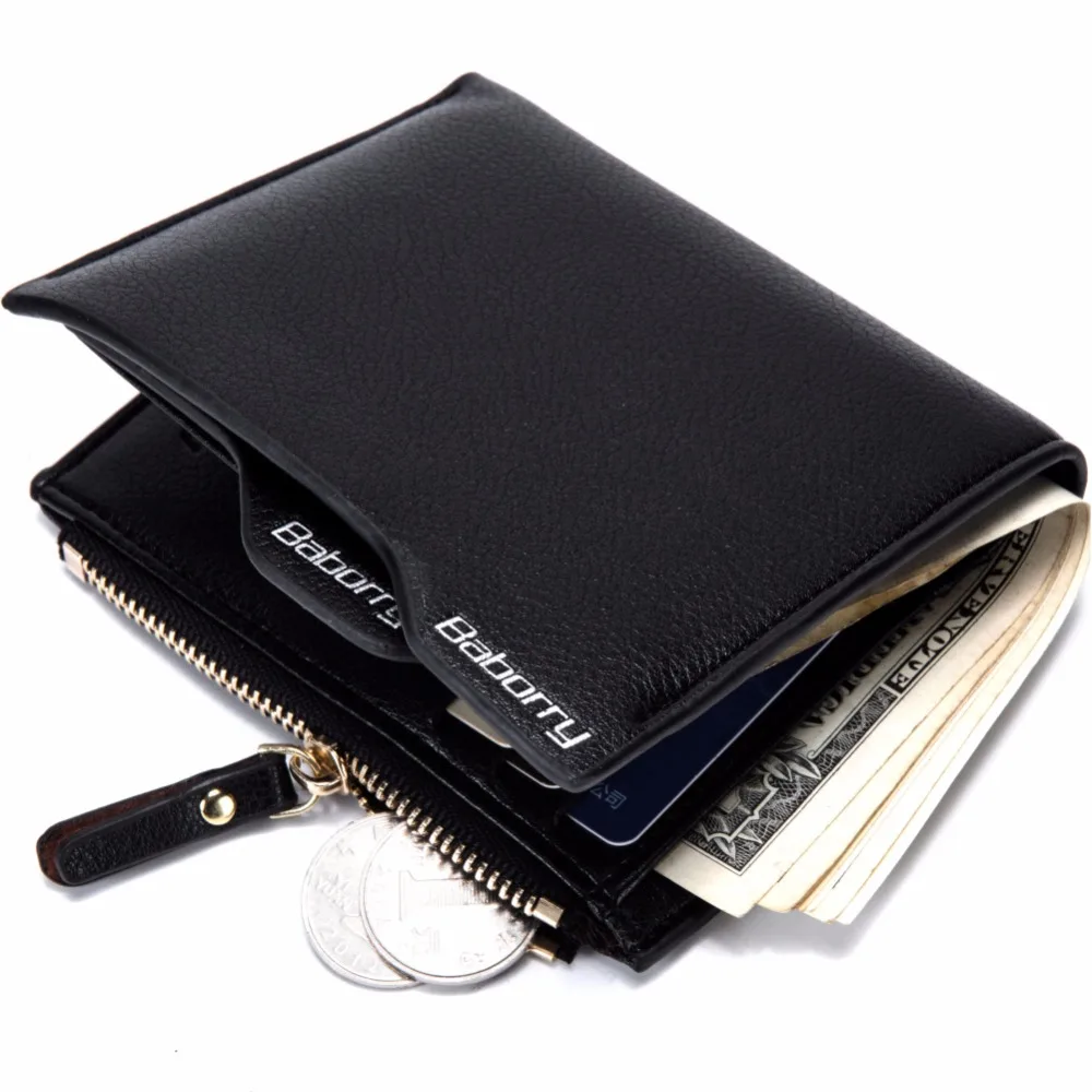 Buy Fashion Men Wallets Coin Purse Credit Card Holder