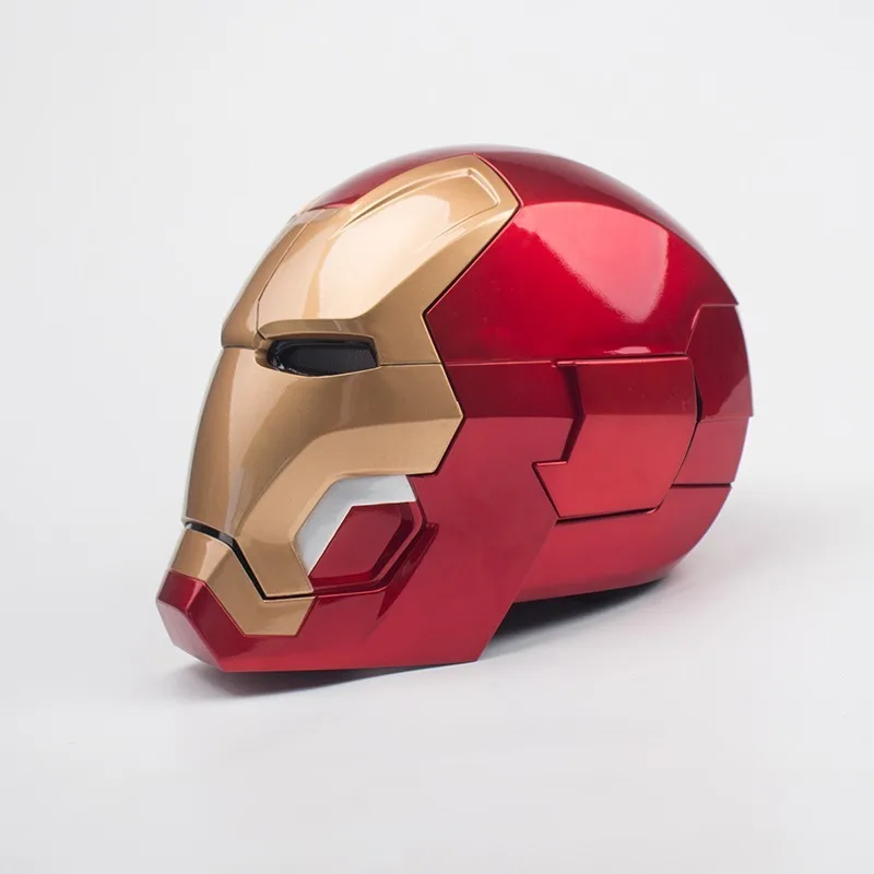 MK42 plastic Manual Marvel Legends Mk7 1/1 шлем Железного человека носимые Фигурки Мстителей подвижная модель фильм периферия Figma Electric - Цвет: MK42 plastic Manual