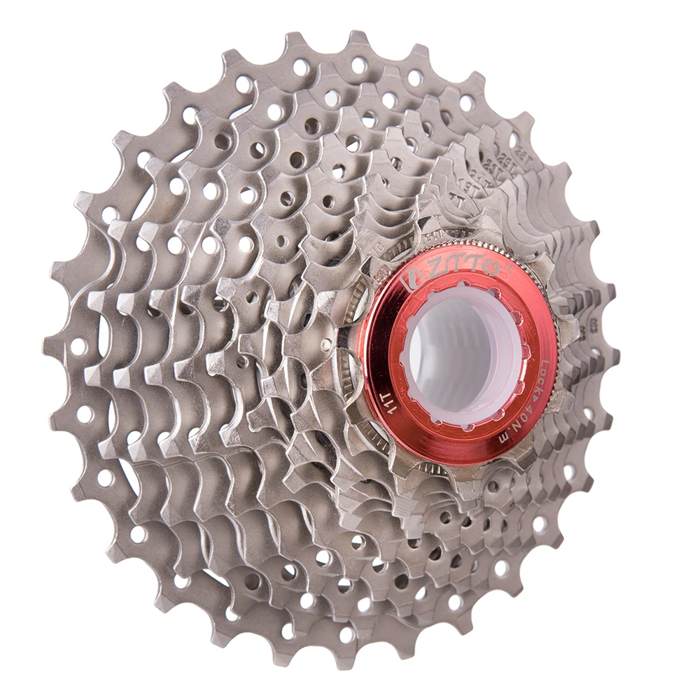 ZTTO Road Bike Bicycle Parts 11 Speed Freewheel Cassette Sprocket 11-28T Compatible For Parts 105 5800 UT 6800 DA 9100 ZTTO Road Bike Bicycle Parts 11 Speed Freewheel Cassette Sprocket 11-28T Compatible For Parts 105 5800 UT 6800 DA 9100