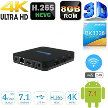 QINTAIX Q28 Mini Android 7 1 TV BOX RK3328 Rockchip BOX TV 2GB 8 GB 2