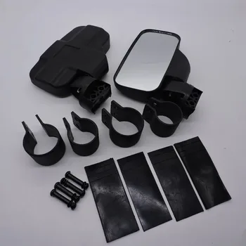 

Rear Reversing Side View Mirror Set High Impact Break-Away For UTV/ATV Offroad With 1.75"/2" Clamp