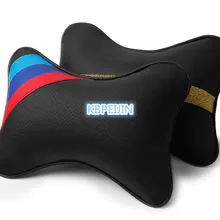 2 шт. Автомобильная подушка для шеи на сиденье кожа удобный подголовник для lifan x60 620 520 320 125cc x50 Солано smily breez solan аксессуары