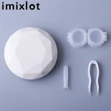 IMIXLOT милый Стильный карманный мини-чехол для контактных линз дорожный контейнер держатель для хранения замачивающий чехол Лидер продаж