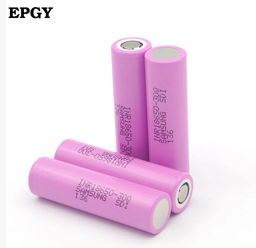 EPGY 18650 литиевая батарея 3000mah 3 7 V для электроинструмента фонарик
