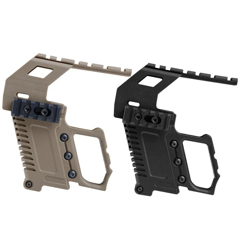 التكتيكية دليل قاعدة تحميل جهاز كيت السكك الحديدية مقبض الجبهة غطاء مقبض الادسنس مسدسات الهواء جبل ل G17 G18 G19 التكتيكية دليل قاعدة تحميل جهاز كيت السكك الحديدية مقبض الجبهة غطاء مقبض الادسنس مسدسات الهواء جبل ل G17 G18 G19