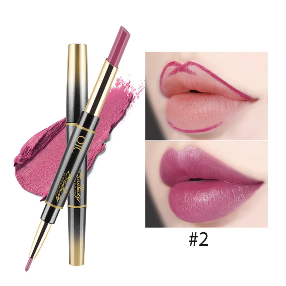02 2g Lip Liner Lipliner Pen Party Waterproof Fashion Professional Long Lasting - Color: 02