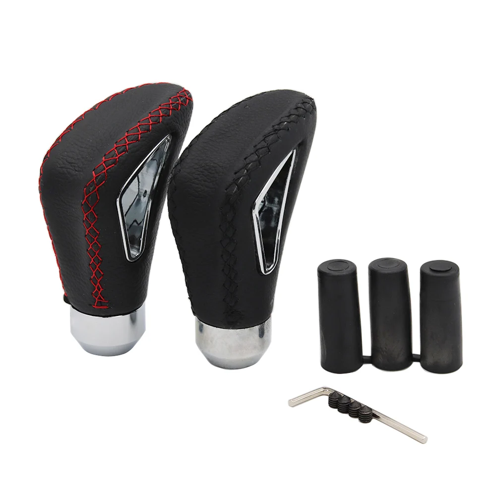 

Universal Leather Car Vehicles Manual Transmission 5 6 Speed Gear Shift Knob Shifter Lever Hand Stick For Volkswagen Peugeot