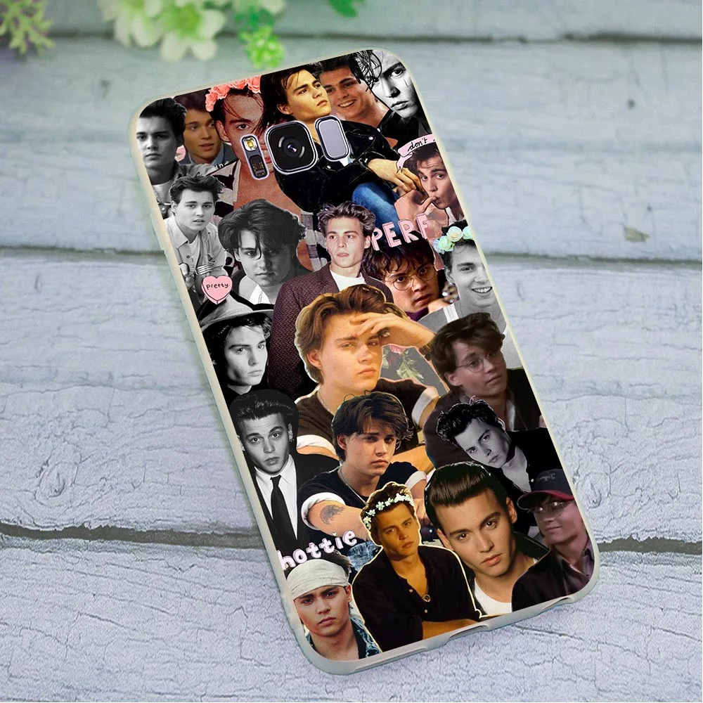

Cases Skin Johnny Deep Phone Case for Galaxy S9 Plus Cover Note 8 9 M10 M20 M30 Galaxy S6 S7 Edge S8 S10 Plus S10e