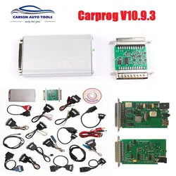 2019 новейший Carprog V10.93 V9.31 полный комплект ремонт ECU чип тюнинг автомобильных радиоприемников одометры панели авто ремонт сброс подушки