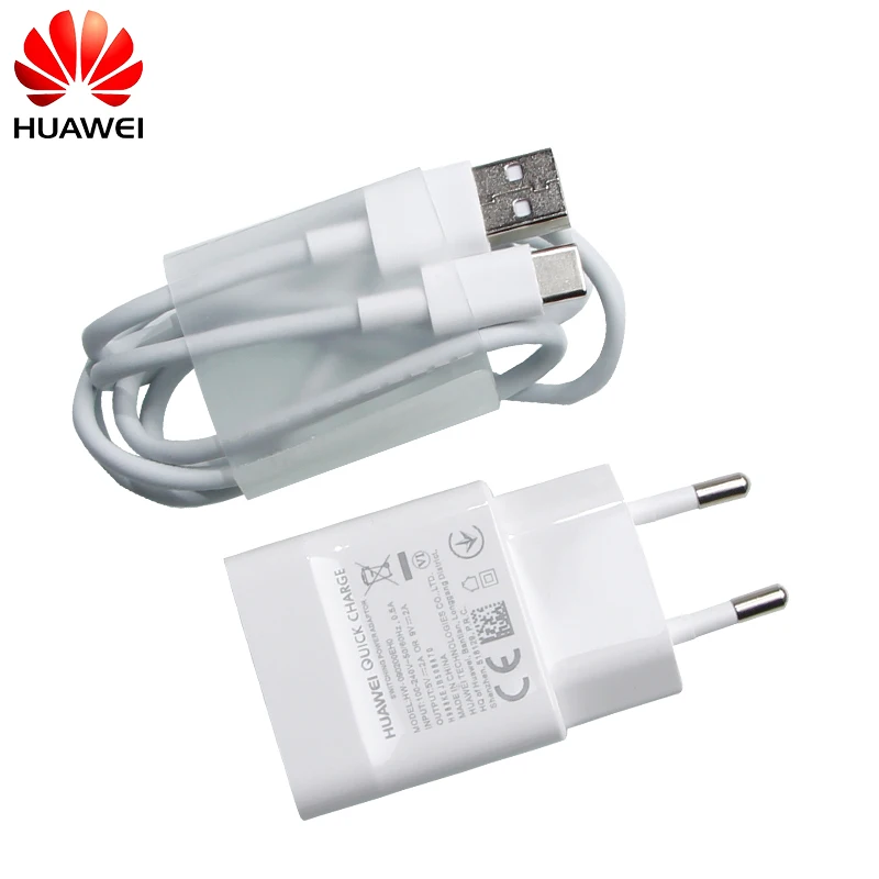 Huawei QC 2,0 быстрое зарядное устройство Micro type-C USB кабель для huawei P8 P9 Plus Lite Honor 8 9 mate 8 10 Nova 2 2i 3 3i