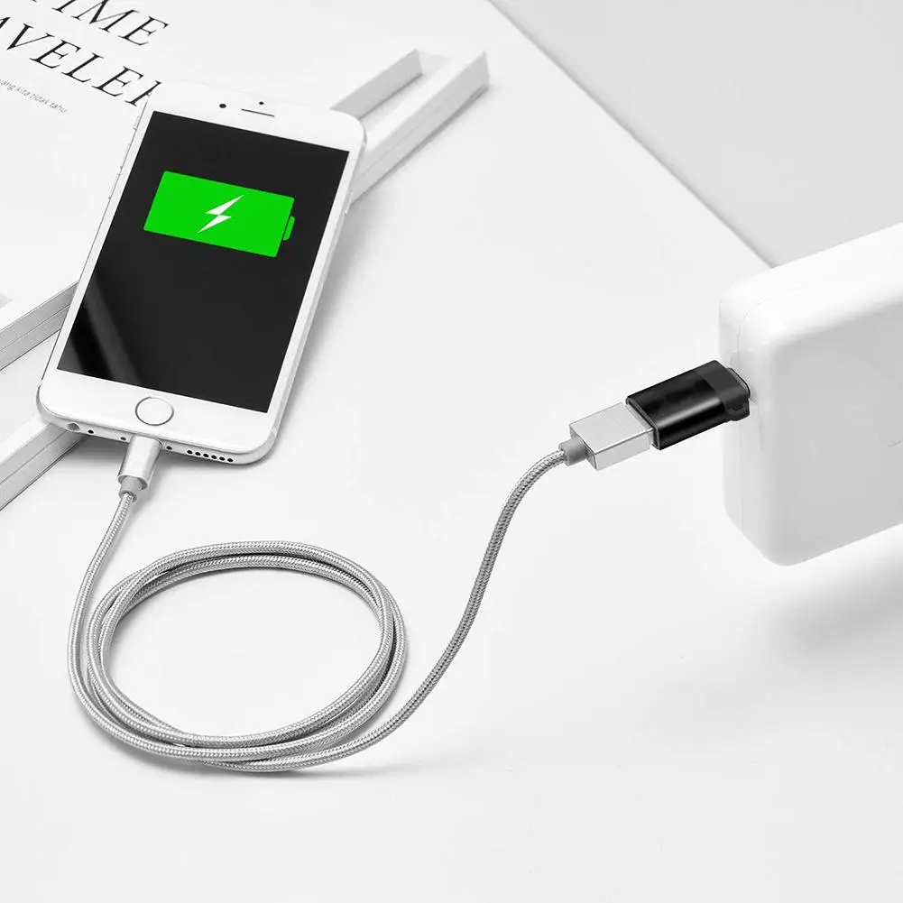 EastVita Micro USB-Type C адаптер USB 3,0 OTG конвертер из алюминиевого сплава с брелоком r19