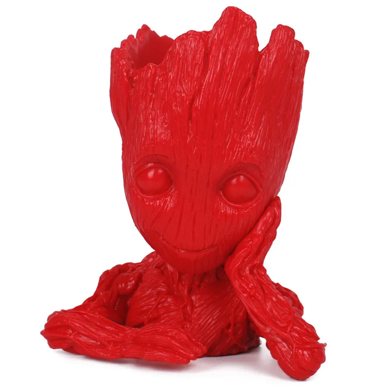 Color groot Baby Groot for Flowerpot Planter, Tree Man Pen Pot Trellis Flower Pot Figure Toys