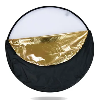 

60x60cm 5 in 1 Collapsible Multi Reflector Portable Photo Photography Studio Video Lighting Diffuser with Carrying Case CD50