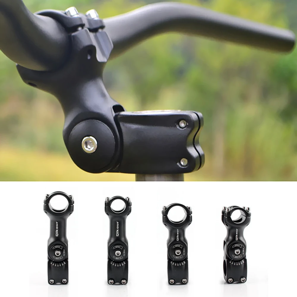 

Adjustable Aluminum Alloy Bicycle Stem Riser 25.4x90/110cm 31.8x90/110cm fiting Stem for Mountain Bike Stem Cycling Accessories