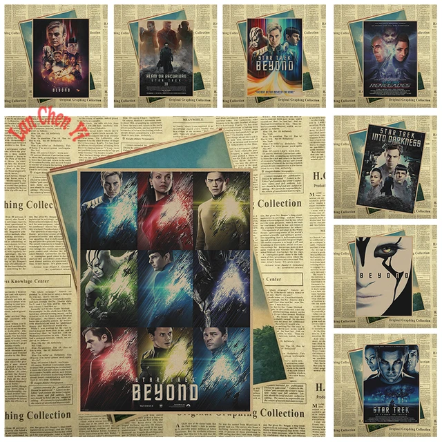 Special Offers Sci fi action movie Star Trek Beyond Matte Kraft Paper Poster Office Gift Room Dining Home Decor wall sticker Design Special Offers Sci fi action movie Star Trek Beyond Matte Kraft Paper Poster Office Gift Room Dining Home Decor wall sticker Design
