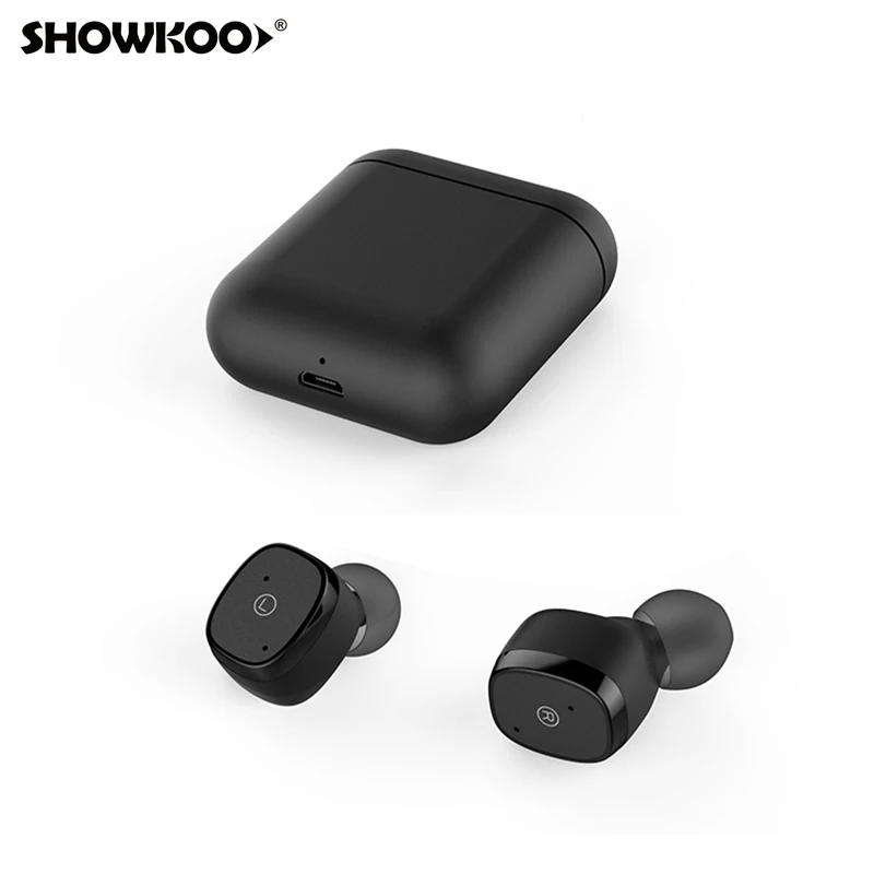 

Showkoo Wireless Bluetooth Headphones Tws Bluetooth 5.0 With Mic Bluetooth Earphone For Nokia 8 7 Plus 6 Asus Zenfone 5 Ze620kl