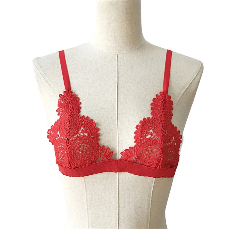 2018 New Womens Sexy Lingerie Set Hot Erotic Push Up Lace Open Bras Bralette Floral Women Underwear Set Sex Clothes