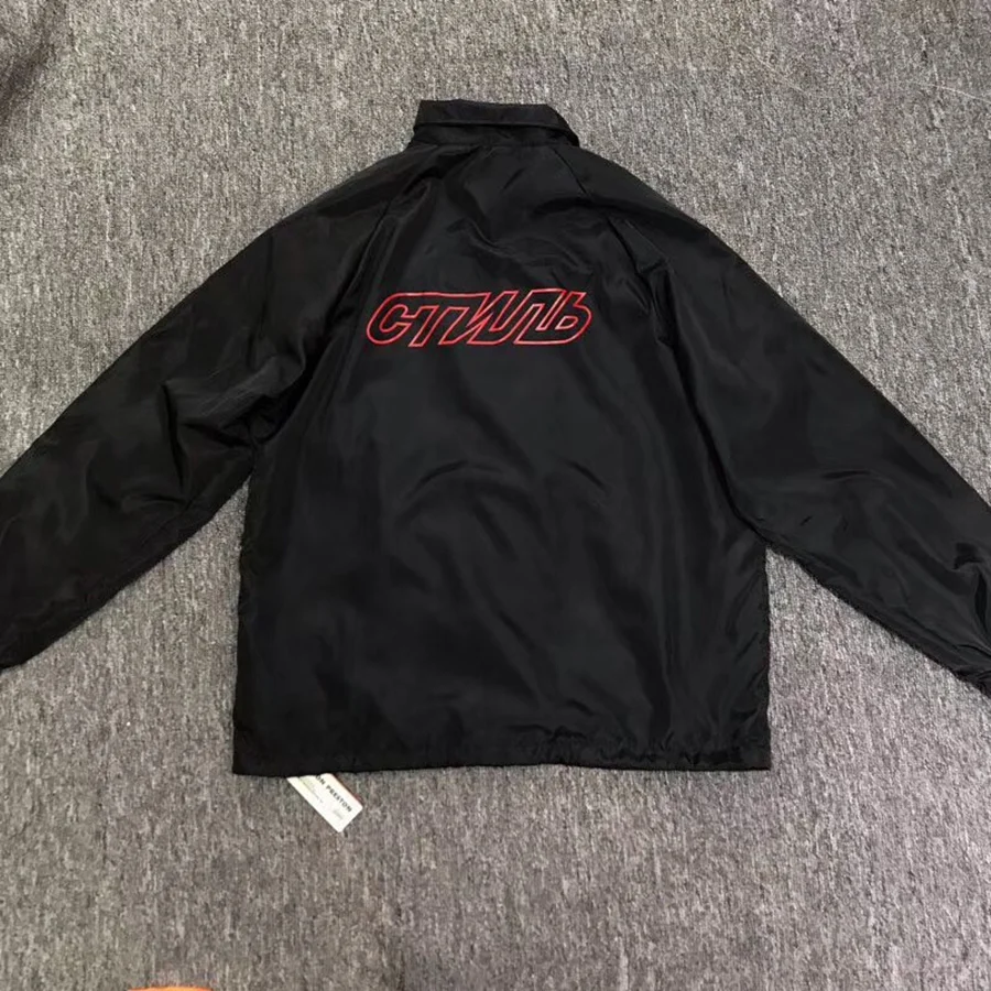 

Heron Preston Jacket Men Women 1:1 High Quality CTNNB Heron Preston Windbreaker Casual Jackets Heron Preston Jacket