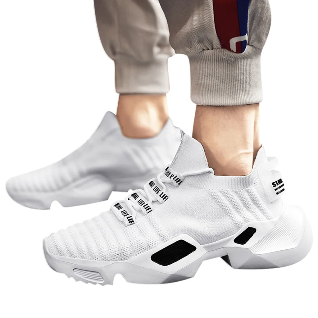 SAGACE/мужские трендовые тканые дышащие кроссовки; Легкая сетчатая Рабочая обувь; Студенческая Повседневная Тканевая обувь;