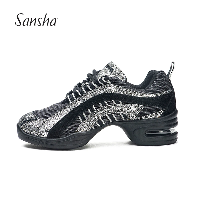 Sansha Professional Dance Shoes For Women Man Soft Outsole Jazz Dancing H45C - AliExpress