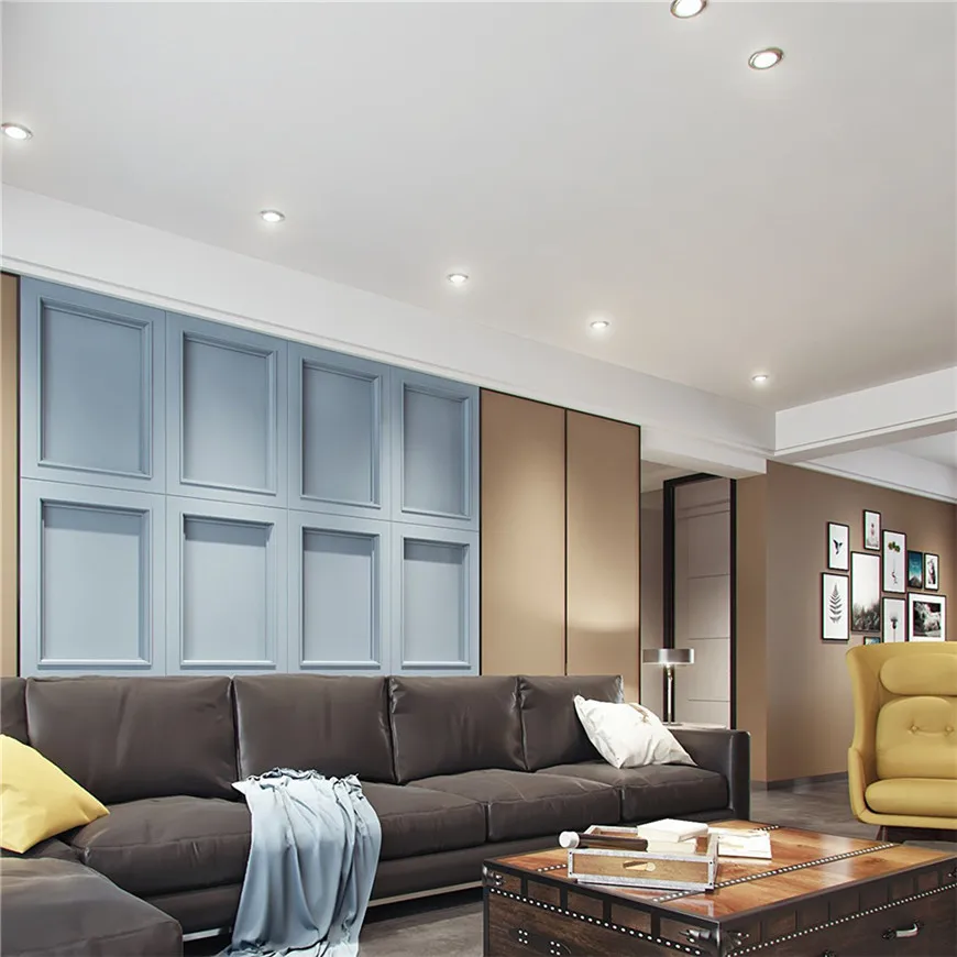Lâmpadas Led e Tubos gu10 lâmpadas led holofotes 5 Led Corlor : Warm White And Cold White