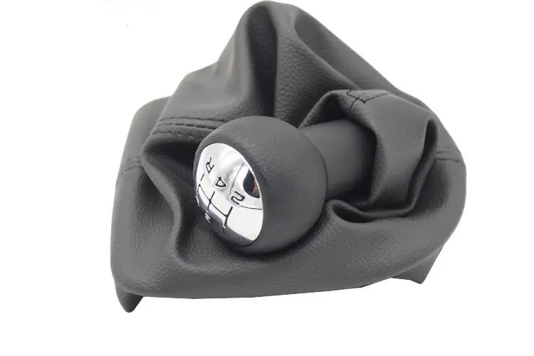 

Car Styling 5 Speed Gear Shift Stick Leather Gaitor Gaiter Knob Cover Dirt-proof Anti-dust Supplies For PEUGEOT 207 307 CC 308