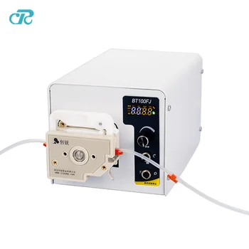 

High precision small bottle dispensing peristaltic metering pump