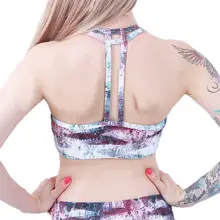 

2018 Women Sexy Sports Bra Top Fitness Feminino Academia Yoga Sports Bra Plus Size Lady Running Bra Push Up Gym Workout