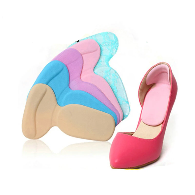 Orthopedic Insole 2019 New T-Shape Silicone Non Slip Cushion Foot Heel Protector Liner Shoe Insole Pads