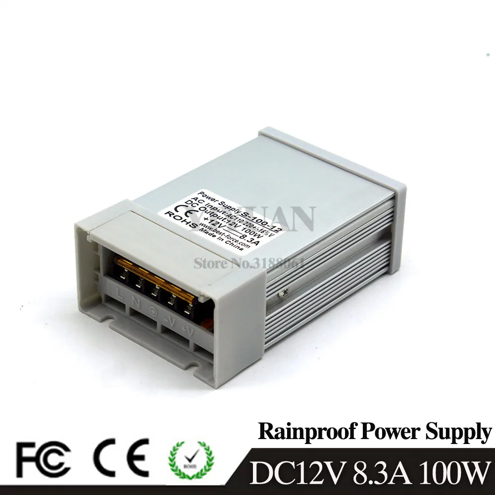12V100W