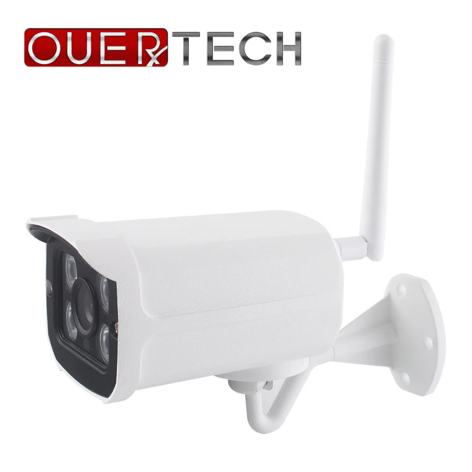 

OUERTECH Wifi IP Camera 1080P WIFI Wired ONVIF P2P CCTV Bullet Outdoor Camera Night vision Max support 64G APP ICSEE