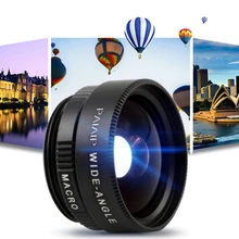 PAIAIP 1st Gen. широкий формат+ макро объектив Универсальный телефон Камера объектив для iPhone 8, 7, 6s, 6 плюс, samsung Galaxy и смартфон