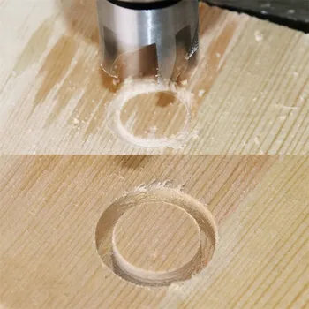 

2019 hot new products Carbon Steel Tube Cork Drill Eight Paper Set Bit Take Log Tenon Cork Hole family Low price Shipping