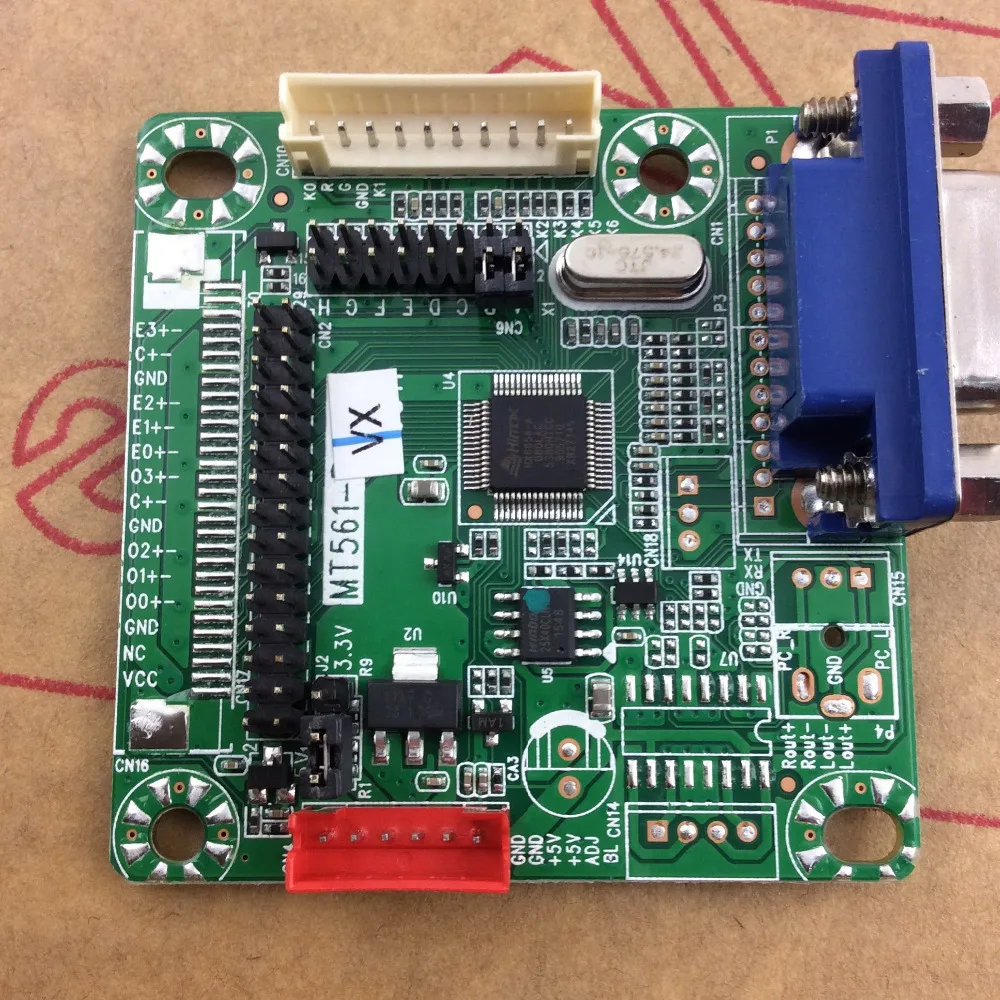 MT561 B 10 дюймов до 42 5 В Универсальный Широкий LVDS ЖК монитор драйвер контроллер