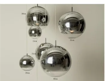 

concise style Christmas decoration glass ball pendent lighting made in China